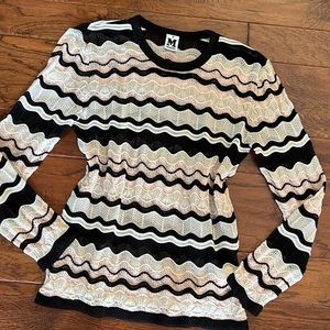 DONATING 10/01 !!! Missoni mesh sweater sz 44/US 8/M
